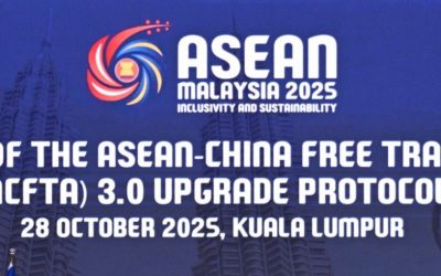The Signing of the ASEAN-China Free Trade Area (ACFTA) 3.0 Upgrade Protocol